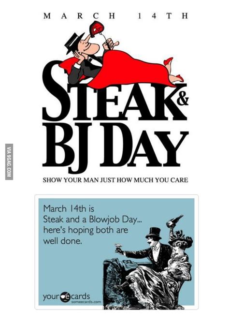 What is steak and blow job day