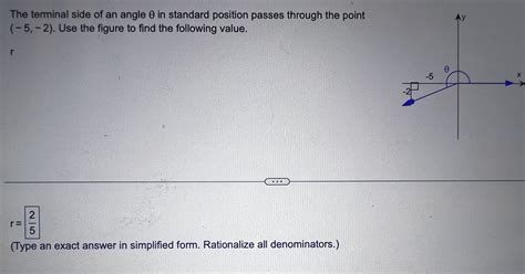 What Is Terminal Side Of The Angle