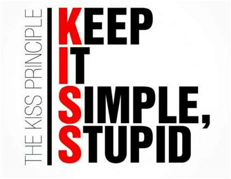 what is the kiss principle in marketing