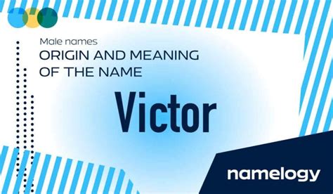 what is the meaning of victor name