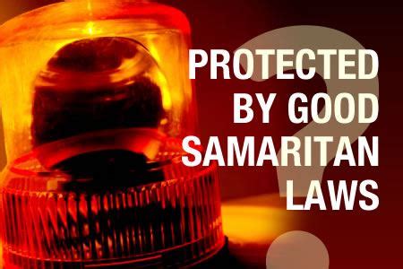 what is the purpose of good samaritan law