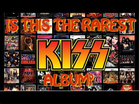 what is the rarest kiss album