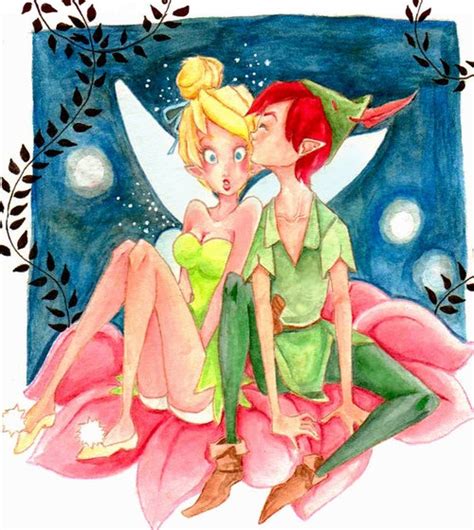 what is the relationship between tinkerbell and peter pan