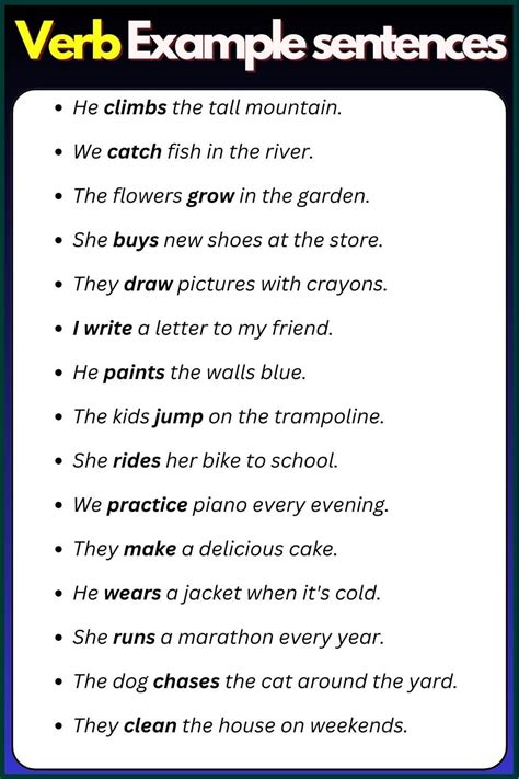 what is verb in sentence