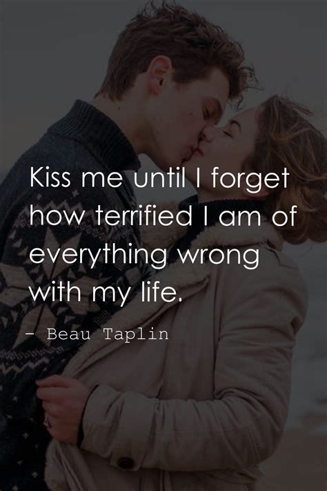 what makes a good first kissed woman quotes