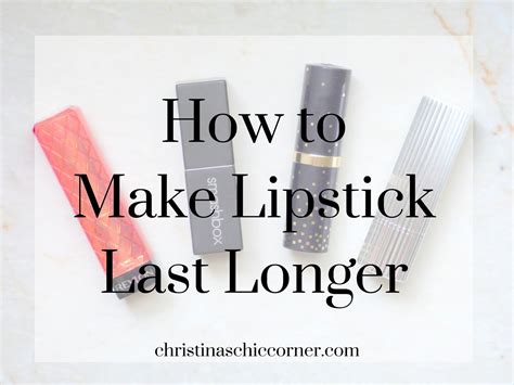 what makes lipstick last longer using