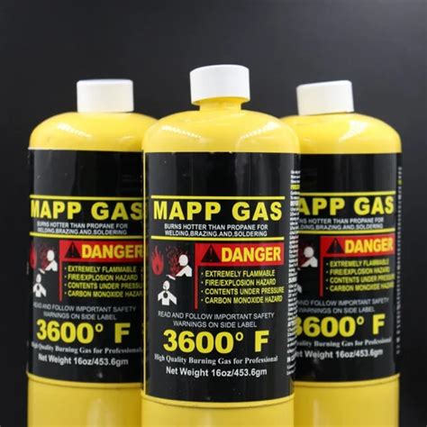 What Temperature Does Mapp Gas Burn At