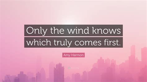 What The Wind Knows