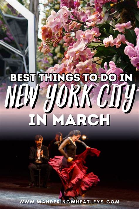 what to do in nyc march
