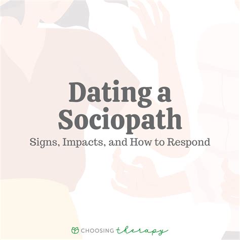 what to do when dating a sociopath