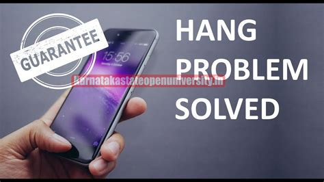 what to do when mobile is hanged