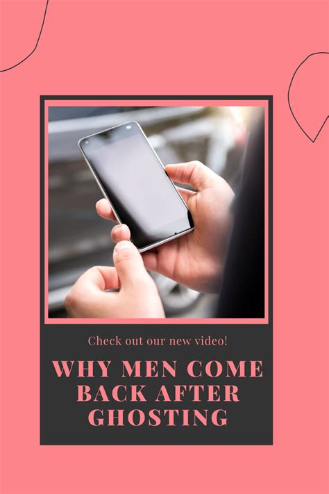 what to do when someone comes back after ghosting