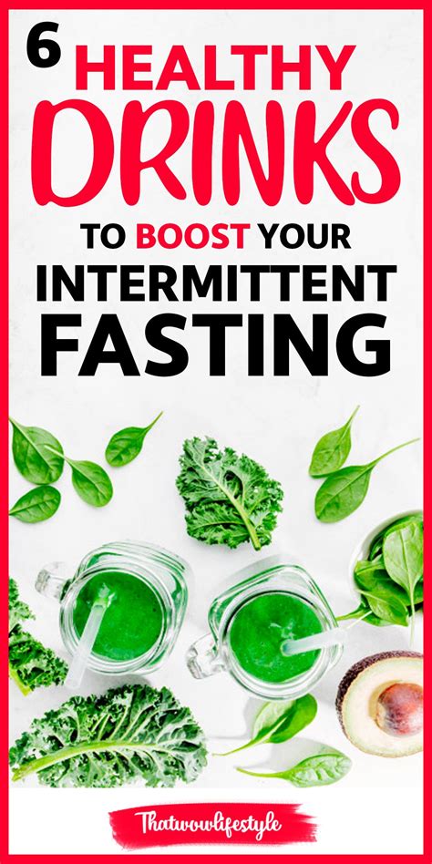 what to drink in intermittent fasting