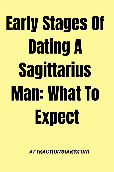 what to expect when dating a sagittarius man
