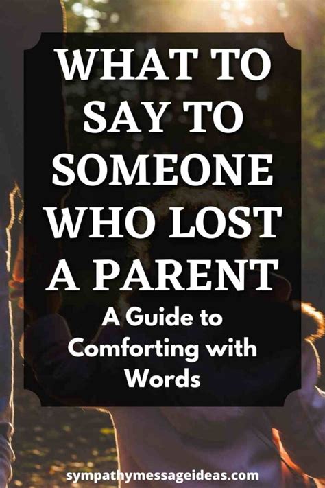 what to get someone whose parent has died