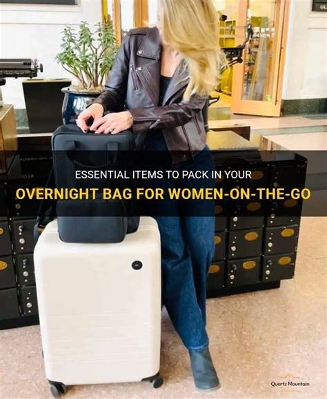 what to pack in an overnight bag