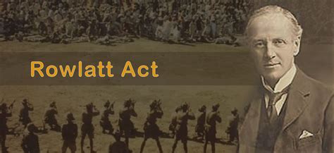 What Was Rowlatt Act Class 10th