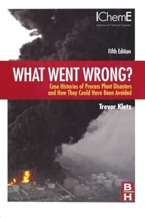 What Went Wrong Fifth Edition Case Histories Of Process Plant Disasters And How They Could Have Been Avoided Butterworth Heinemannicheme