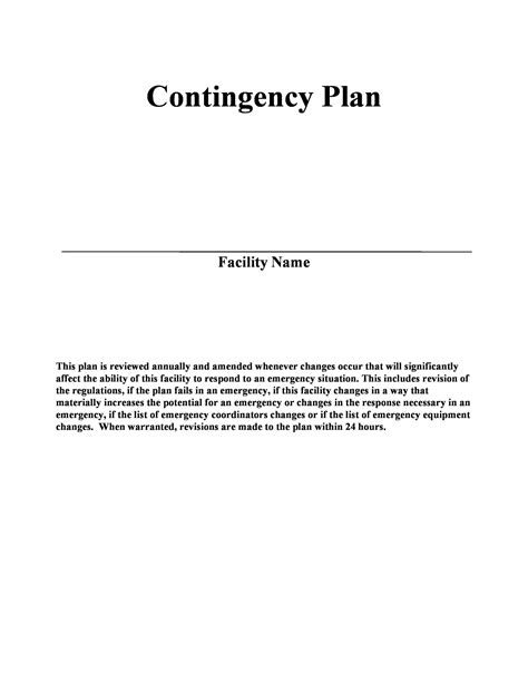 What Will A Contingency Note Contain