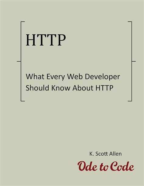 Read Online What Every Web Developer Should Know About Http 