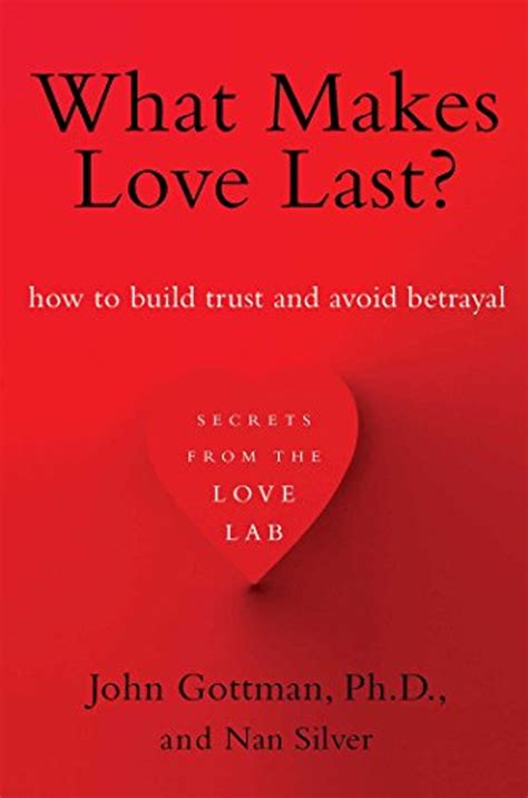 Download What Makes Love Last How To Build Trust And Avoid Betrayal 