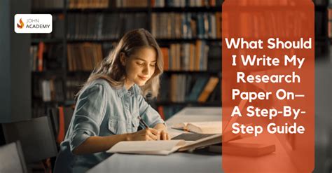 Full Download What Should I Write My Research Paper On 