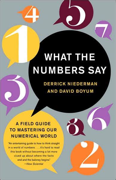 Download What The Numbers Say A Field Guide To Mastering Our Numerical World Paperback 