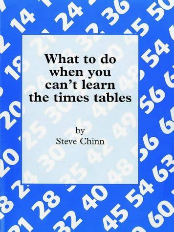 Read What To Do When You Cant Learn The Times Table 