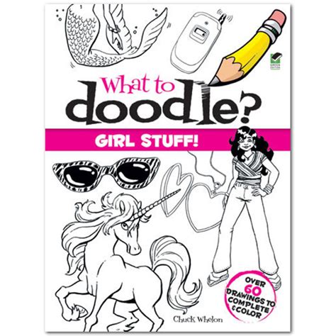 Full Download What To Doodle Girl Stuff Dover Doodle Books 