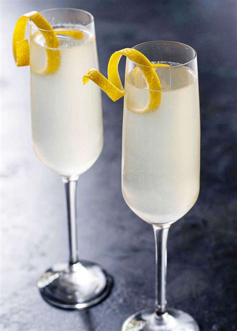 whats in a french 75 cocktail mix drink