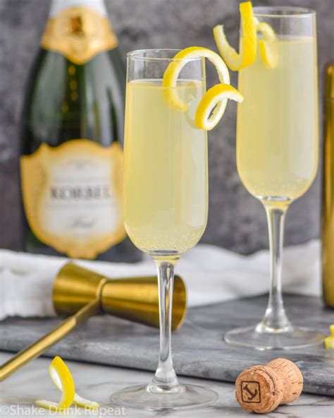 whats in a french 75 cocktail recipes using