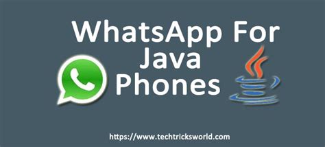 whatsap for java mobile