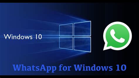 whatsapp download pc windows 10 pro