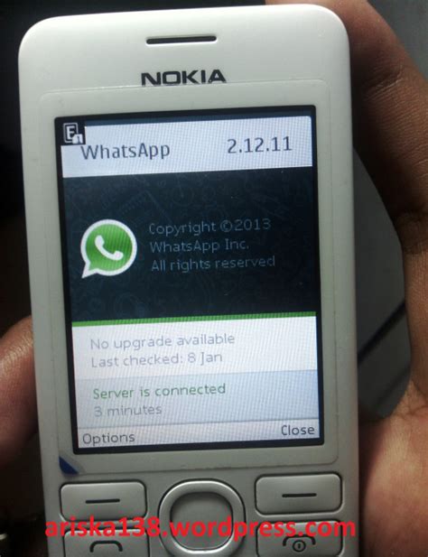 whatsapp messanger for nokia x2 02
