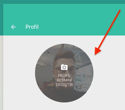 whatsapp profil resmi değiştirme 