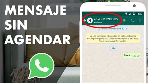 Whatsapp Sin Agendar