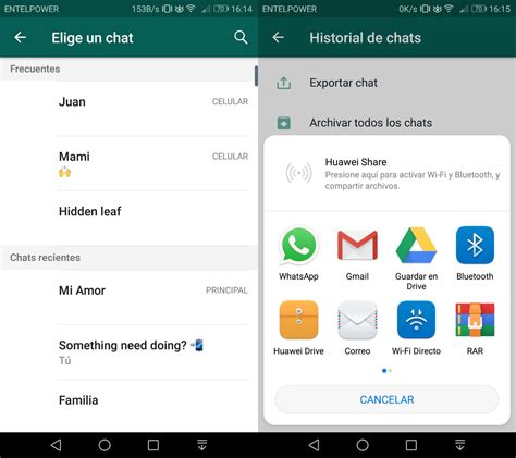 whatsapp-messenger Cómo exportar / convertir el chat de