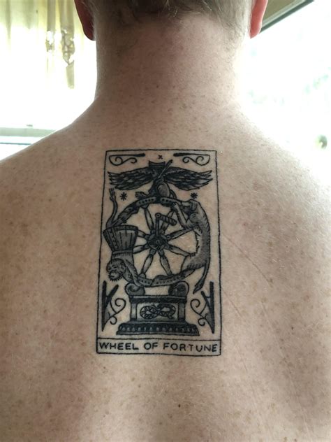 wheel of fortune tattoo