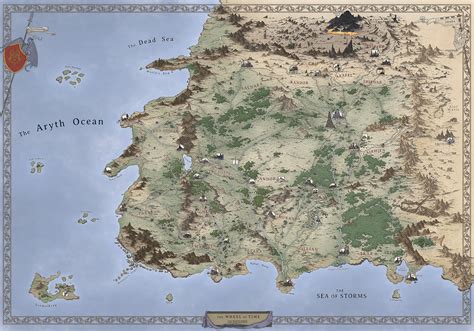 Wheel Of Time Maps