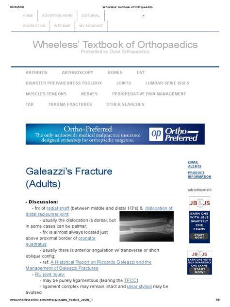 wheeless textbook of orthopaedics