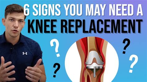 when a knee replacement is needed