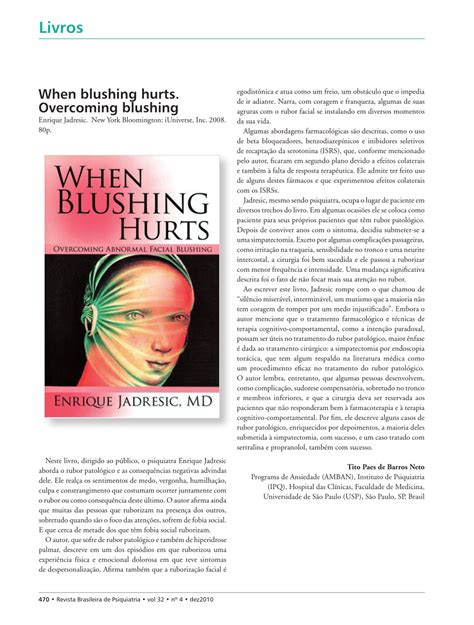 When Blushing Hurts Pdf