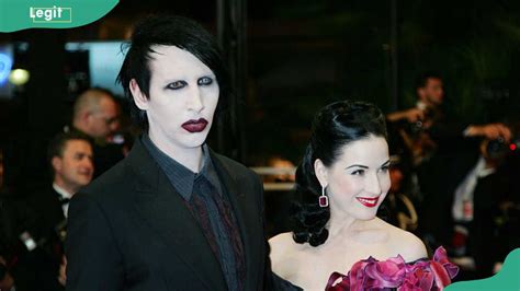 when did marilyn manson start dating dita