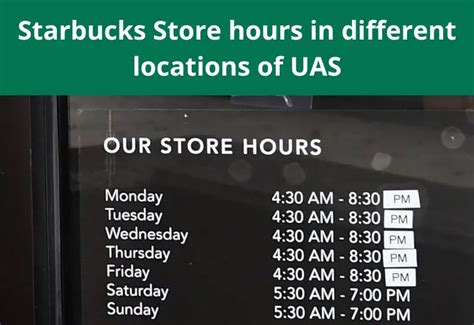 When Does Starbucks Close