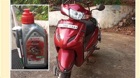when engine oil should change in activa