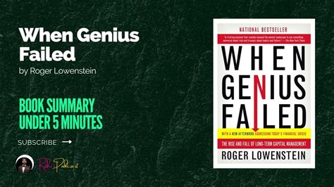 When Genius Failed Summary