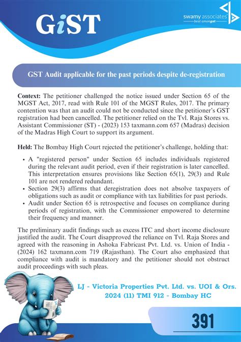 when gst audit is applicable