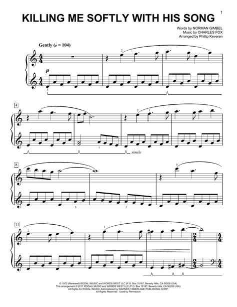 when he kisses you softly sheet music download