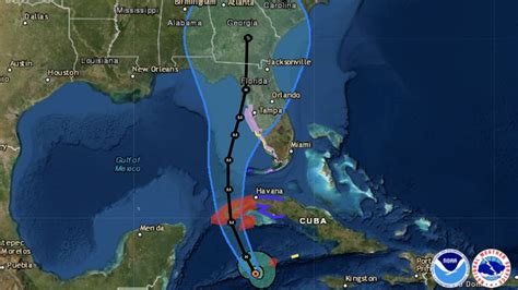 when hurricane hitting florida