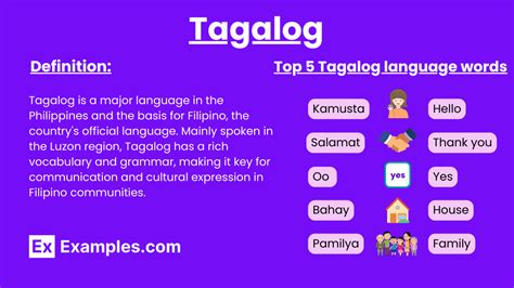 when in tagalog